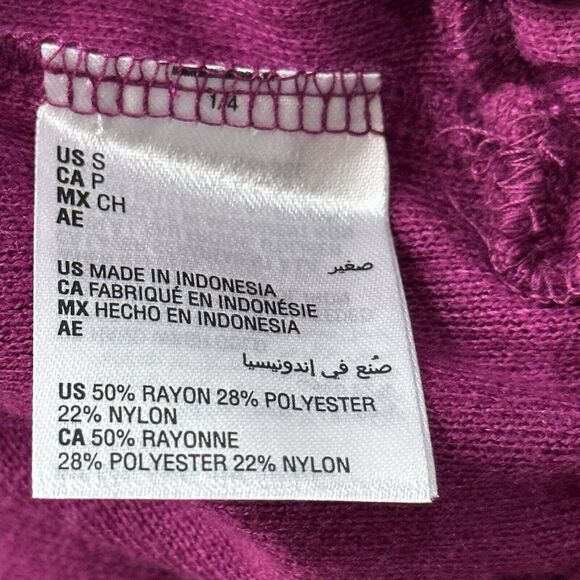 INC International Concepts Small Turtleneck Sweater Balloon Sleeves Stretch New - Picture 9 of 11